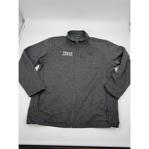 The North Face Full Zip Jacket Truly Hard Seltzer Logo Gray XL - Picture 1 of 9
